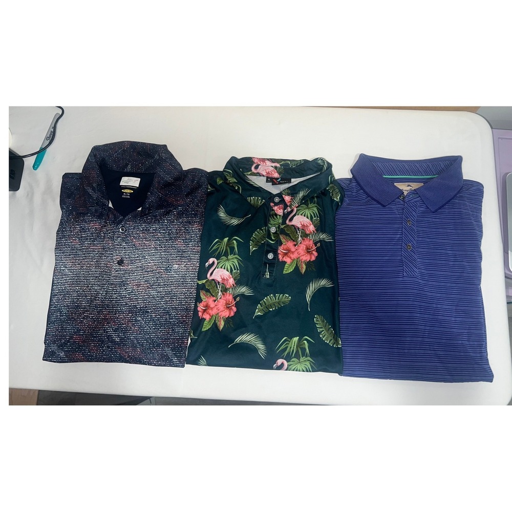 Mens Polo 3 Shirt Bundle XL (IN#41)